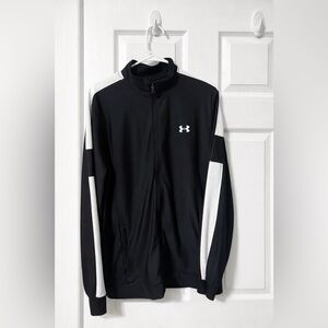 Under Armour Men's Performance Jacket in Black and White